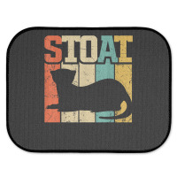 Vintage Stoat Short-tailed Weasel Ermine Rear Car Mat | Artistshot