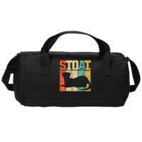 Vintage Stoat Short-tailed Weasel Ermine Duffel Bag | Artistshot