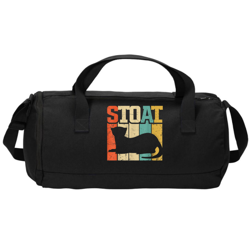 Vintage Stoat Short-tailed Weasel Ermine Duffel Bag | Artistshot