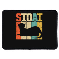 Vintage Stoat Short-tailed Weasel Ermine Rectangle Patch | Artistshot