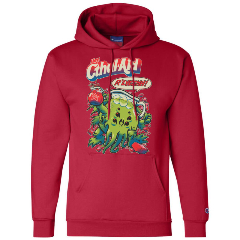 Cthulhu Aid Champion Hoodie by febbiefreduar | Artistshot