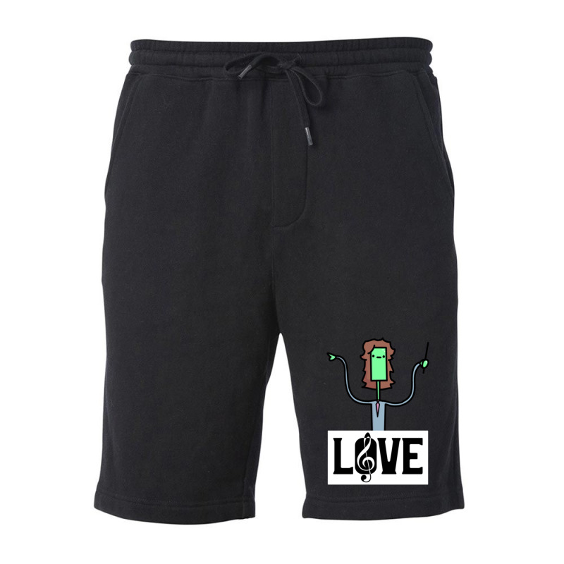 For The Music Lovers Classic Fleece Short | Artistshot