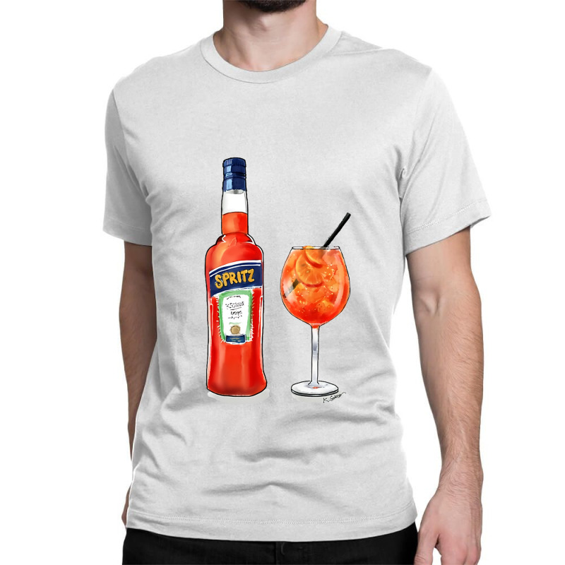 Spritz Cheers Classic T-shirt by gladysrossi | Artistshot