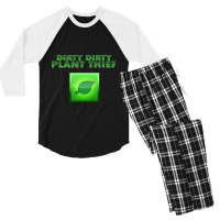 Funny Green Design Classic Men's 3/4 Sleeve Pajama Set | Artistshot