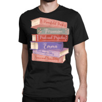 Literacy Austen Novels Romance Books Literary Jane Austen T Shirt Classic T-shirt | Artistshot