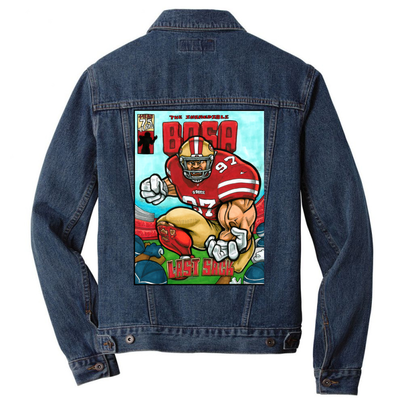 The Incredible Bosa Men Denim Jacket by zealotperkkao | Artistshot