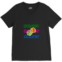 Eels And Escalators V-neck Tee | Artistshot