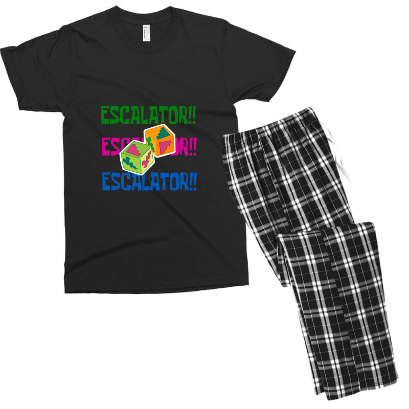 Eels And Escalators Men's T-shirt Pajama Set | Artistshot