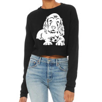 Cocker T  Shirt Cute Cocker Spaniel Gift T  Shirt Cropped Sweater | Artistshot