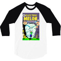 The Incredible Electro Melon 3/4 Sleeve Shirt | Artistshot