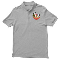 Funny Dalmatian Dog Ramen Men's Polo Shirt | Artistshot