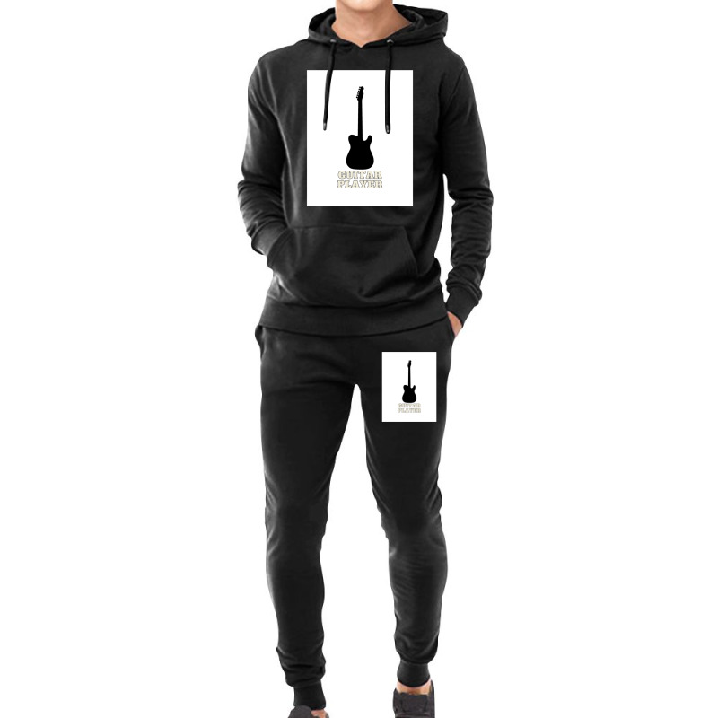 Guitar Player Classic Hoodie & Jogger Set | Artistshot