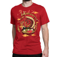 Funny Dragon Ramen, Dragon Japanese, Anime Dragon Ramen Classic T-shirt | Artistshot