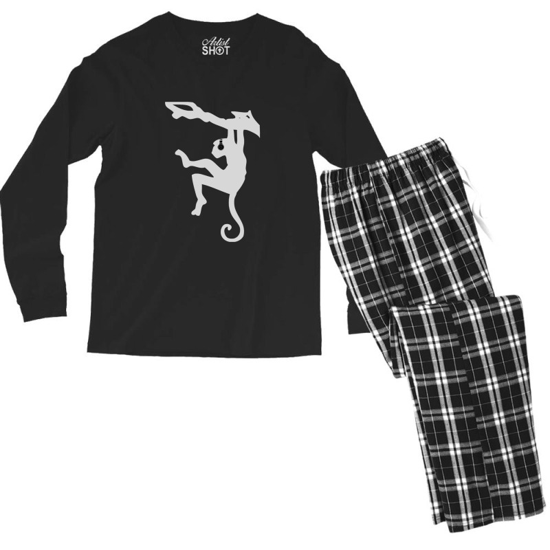 Hang On To Your Music Essential Men's Long Sleeve Pajama Set | Artistshot