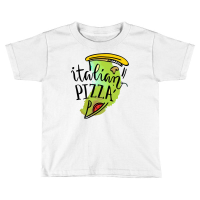 Italian Pizza Toddler T-shirt Designed By Hoainv