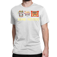 Funny Food Ramen Noodle Japanese Send Noods Bowl Chopsticks Classic T-shirt | Artistshot