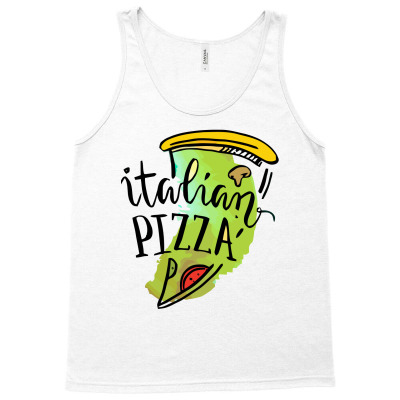 Italian Pizza Tank Top Designed By Hoainv