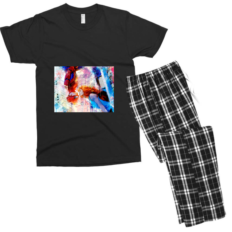 The Love In The Big City Men's T-shirt Pajama Set by OmarFerrerRios | Artistshot