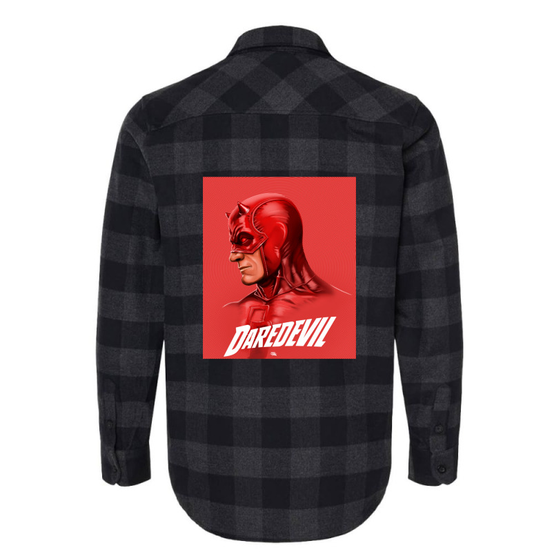 The Man Without Fear Flannel Shirt by OmarFerrerRios | Artistshot