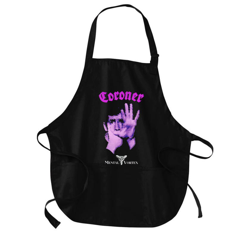 Coroner  Mental Vortex 1 Medium-length Apron | Artistshot