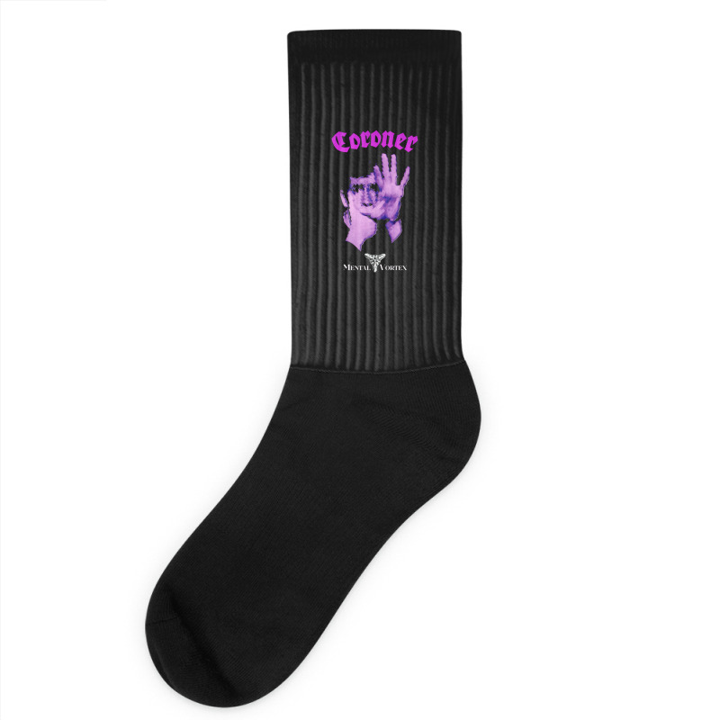 Coroner  Mental Vortex 1 Socks | Artistshot