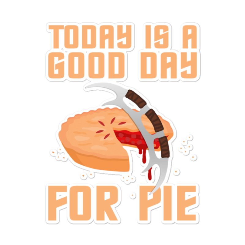 Klingon Pie Active Sticker | Artistshot