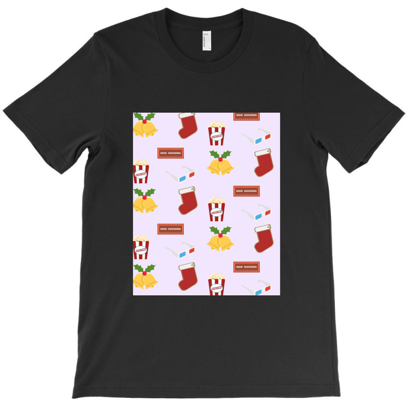 I Just Wanna Watch Christmas Movies Pattern Lazy Graphic T-Shirt by WeisenbadennisAlan | Artistshot