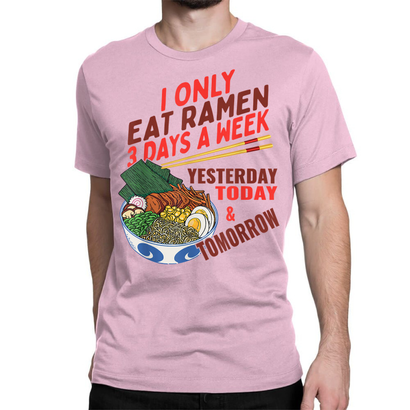 Funny Japanese Food Instant Soups Ramen Bowl Lover Classic T-shirt by robeijopicar | Artistshot