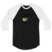 Tired Penguin And Why The World Needs More Sports Therapist 3/4 Sleeve Shirt | Artistshot