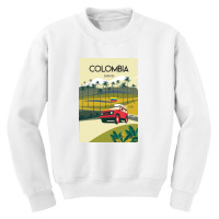 Colombia Salento Travel Poster Poster Youth Sweatshirt | Artistshot