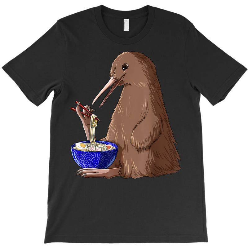 Funny Japanese Kawaii Ramen Kiwi Bird T-Shirt by robeijopicar | Artistshot