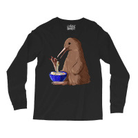 Funny Japanese Kawaii Ramen Kiwi Bird Long Sleeve Shirts | Artistshot