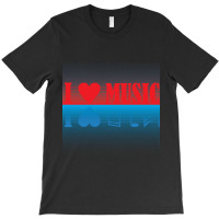 I Love Music Essential T-shirt | Artistshot