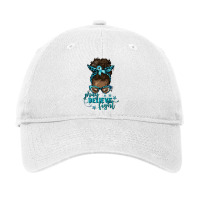 Teal Cancer Pray Believe Fight Adjustable Cap | Artistshot