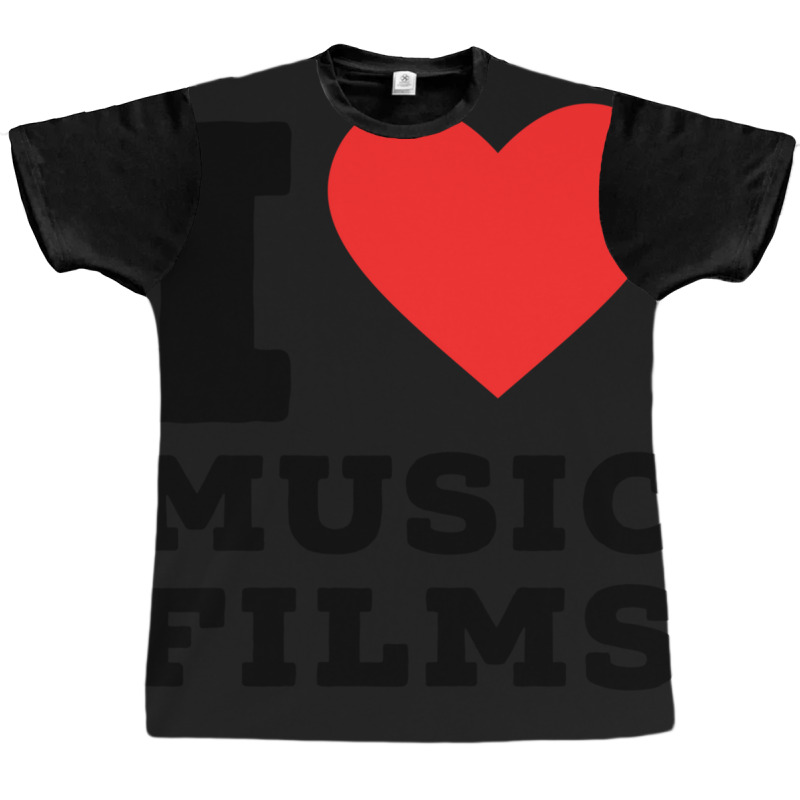 I Love Music Film Classic Graphic T-shirt | Artistshot