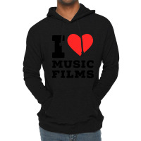 I Love Music Film Classic Lightweight Hoodie | Artistshot