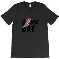 Game Day Leopard Lightning Bolt T-shirt | Artistshot