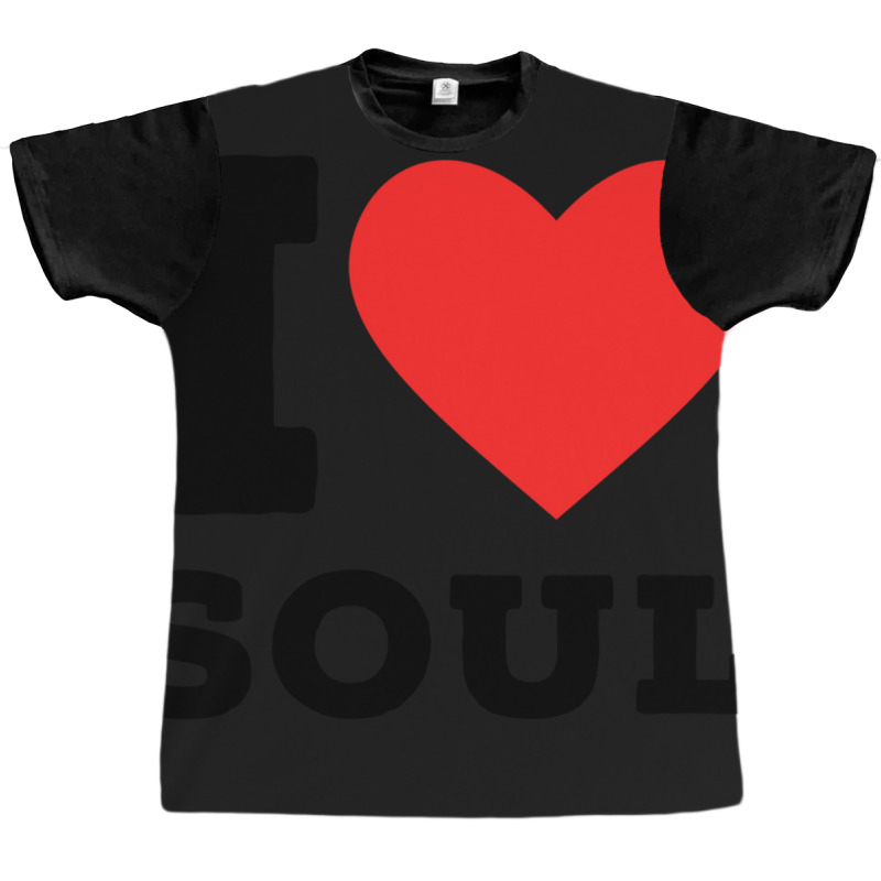 I Love Soul Music Classic Graphic T-shirt | Artistshot