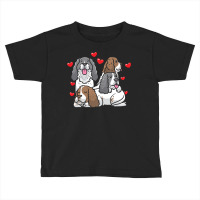 English Springer Spaniel T  Shirt English Springer Spaniel Dog Heart M Toddler T-shirt | Artistshot