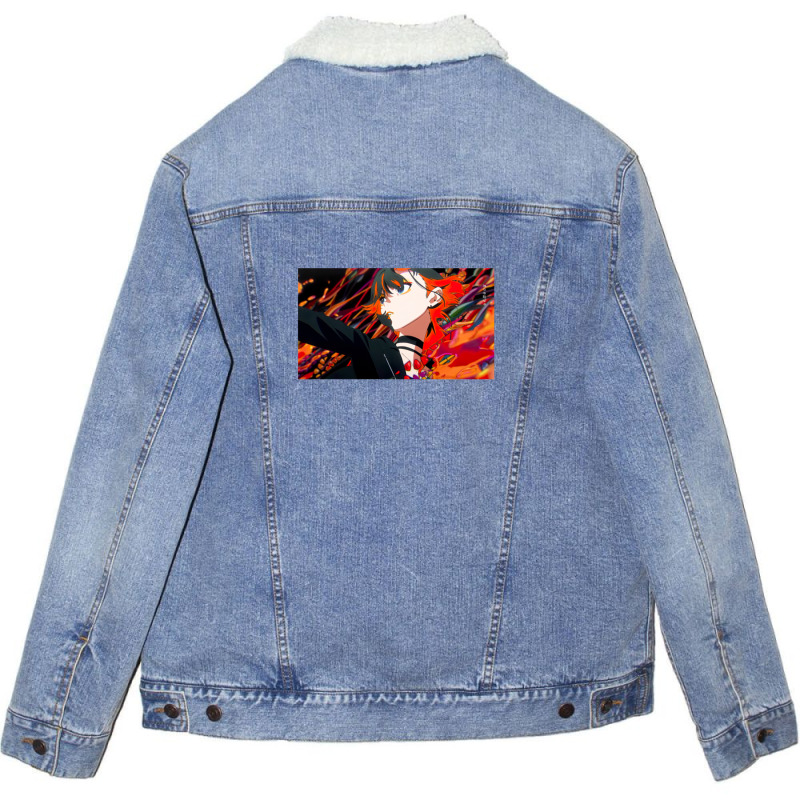 Yoku Eve 2022 Unisex Sherpa-Lined Denim Jacket by OmarFerrerRios | Artistshot