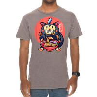 Funny Monkey Eating Ramen Cute Japanese Monkey Ramen Noodles Vintage T-shirt | Artistshot