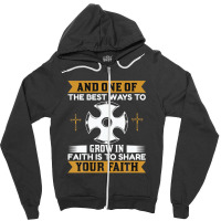 And One Of The Best Ways Christian Zipper Hoodie | Artistshot