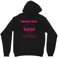 Music Feeds My Soul, Soulful Music Active Unisex Hoodie | Artistshot