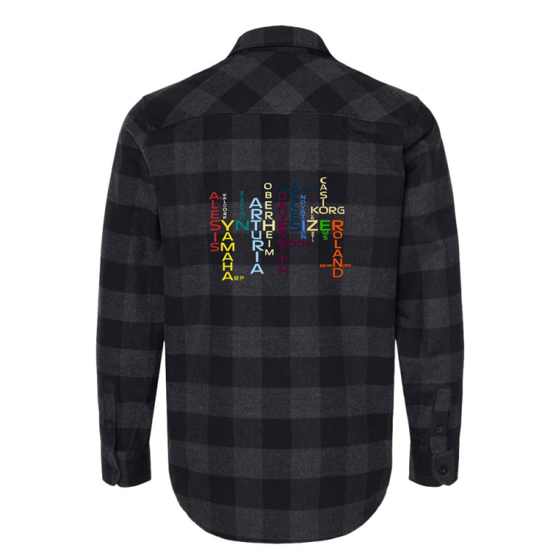 Synthesizer Companies Flannel Shirt | Artistshot