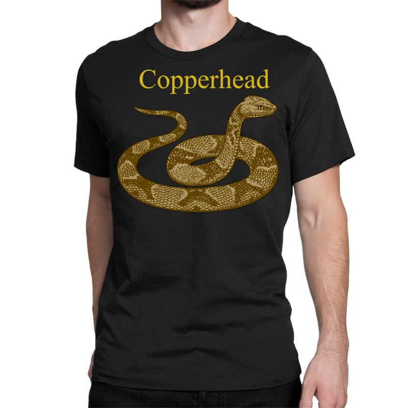 Copperhead Snake Venomous Pit Viper Pullover Hoodie Classic T-shirt | Artistshot