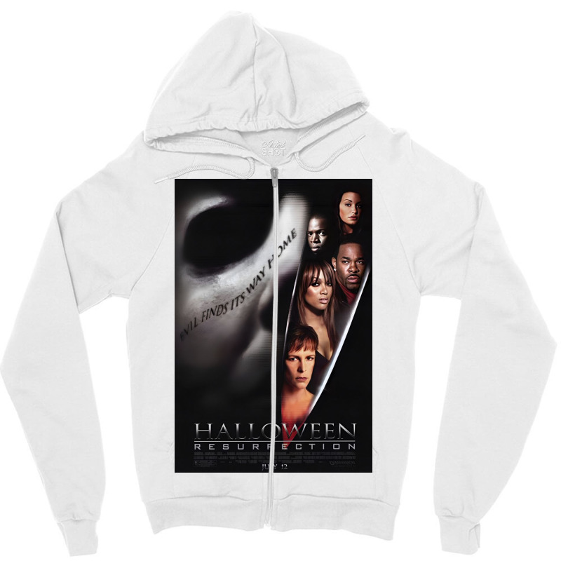 Halloween  - Resurrection (2002) Zipper Hoodie by dickthomas | Artistshot