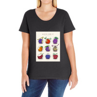 The Fruits Of The Devil Good Appetite D Ladies Curvy T-shirt | Artistshot