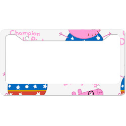 DADDY PIG CHAMPION License Plate Frame | Artistshot