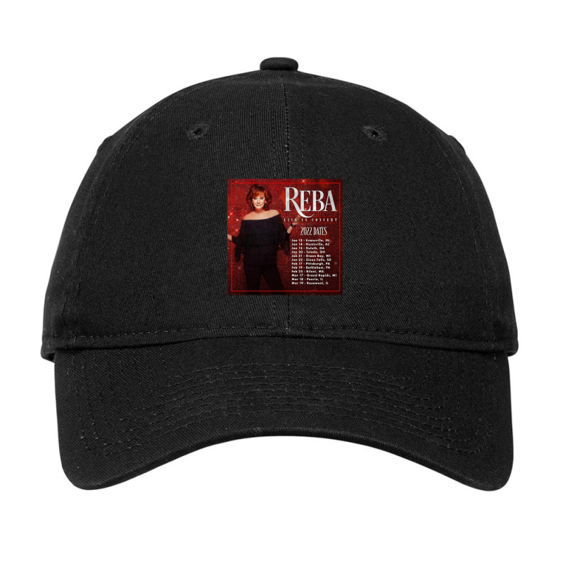 Reba Tour 2022 Locations And Dates Adjustable Cap by BarryGreen | Artistshot