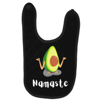 Namaste Meditation T  Shirt Avocado Meditation T  Shirt Baby Bibs | Artistshot